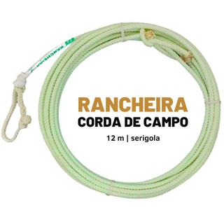 Corda Rancheira 4T de 12 m, verde-clara, versão serigola