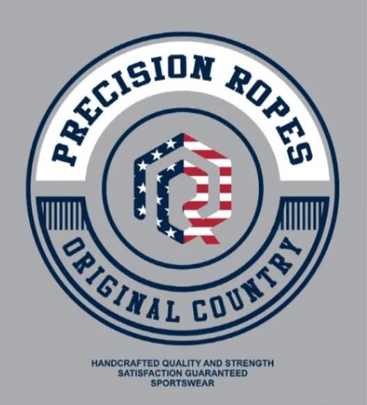 Estampa da Camiseta Precision Ropes: emblema circular Original Country