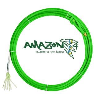 Corda Amazon 4 enrolada, com fita de identificação do modelo