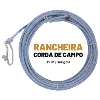 Corda Rancheira 4T de 19 m, azul-clara, versão serigola